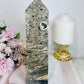 Large Sphalerite Druzy Tower 22cm