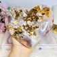 Large High Grade Pink Amethyst Heart with Sugar Druzy 15cm 790g