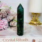 Beautiful 10cm  Emerald Jasper Tower