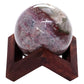 Large Ocean Jasper Sphere On Timber Stand 1.2KG