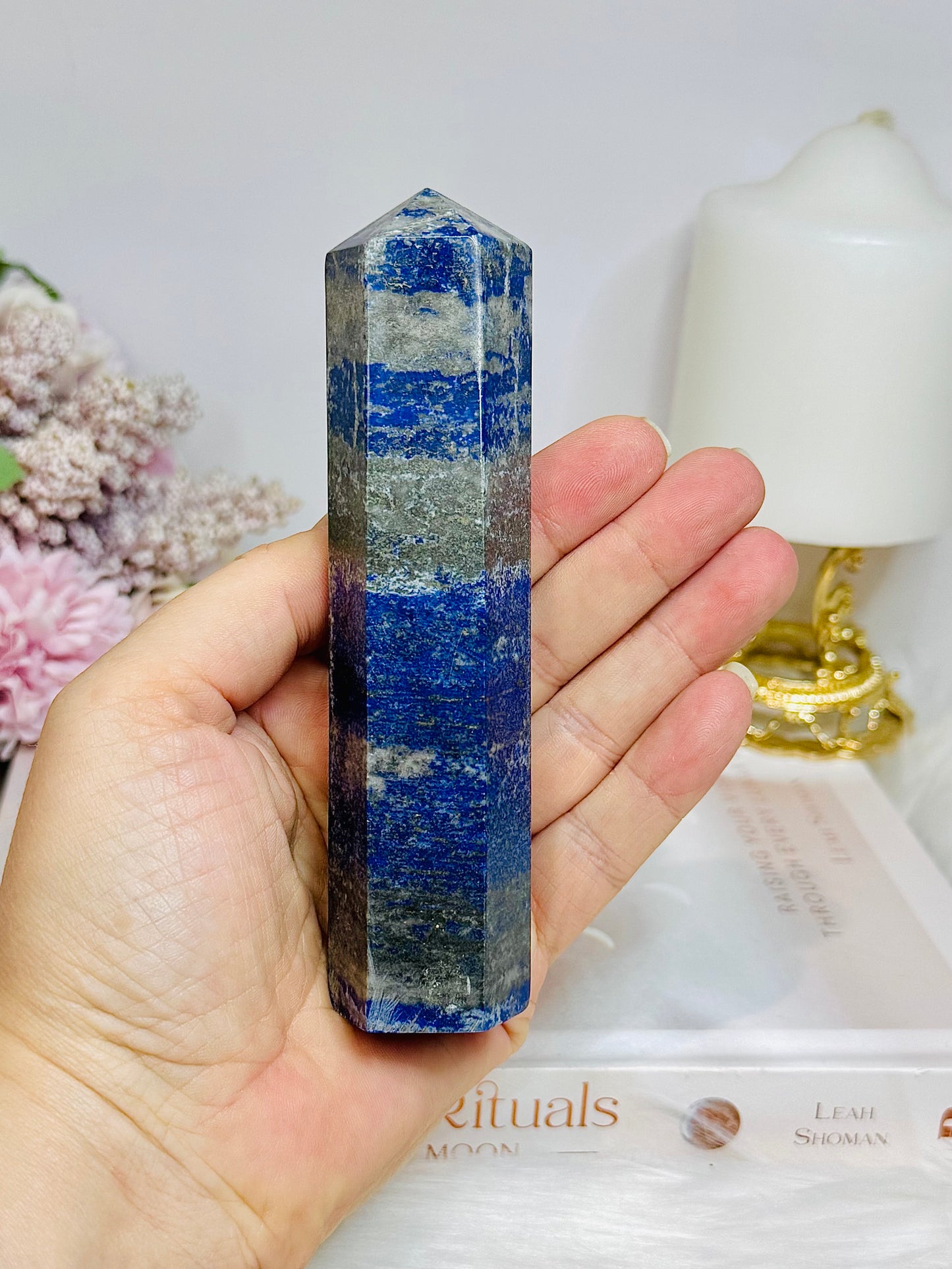 Lapis Lazuli Chunky Tower 13cm