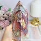 Large Mexican Lace Agate Chunky Tower 16cm