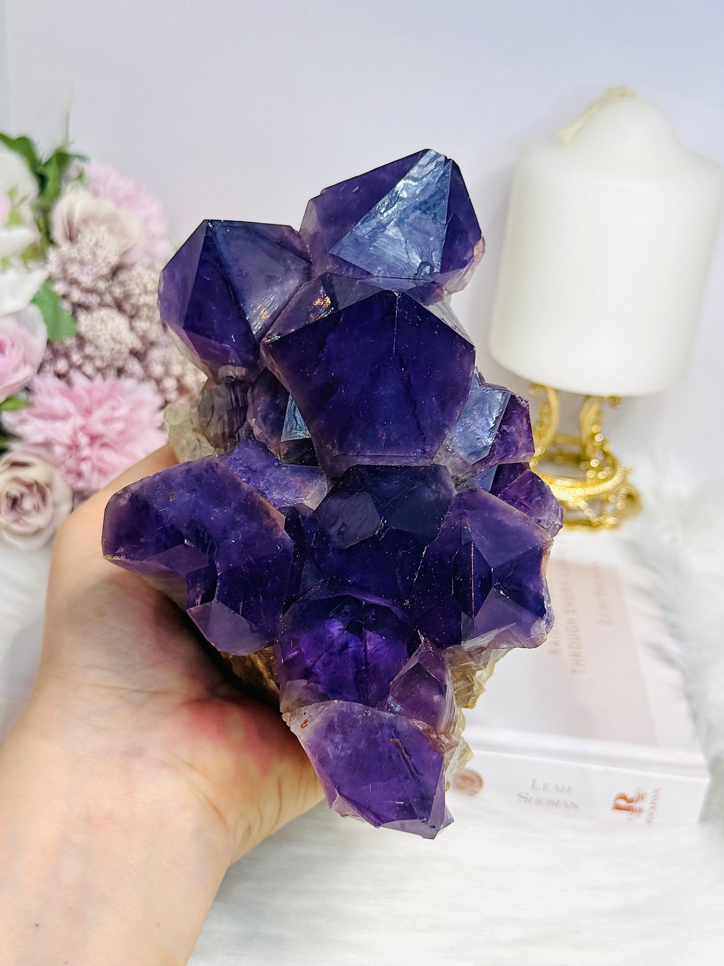 Large Natural Amethyst Cluster 1.5KG