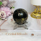 Pyrite Sphere on Stand 357g