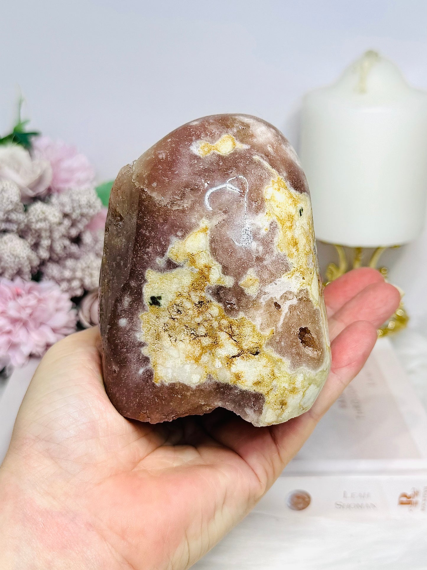 Large Pink Amethyst Druzy Freeform 10cm 788g