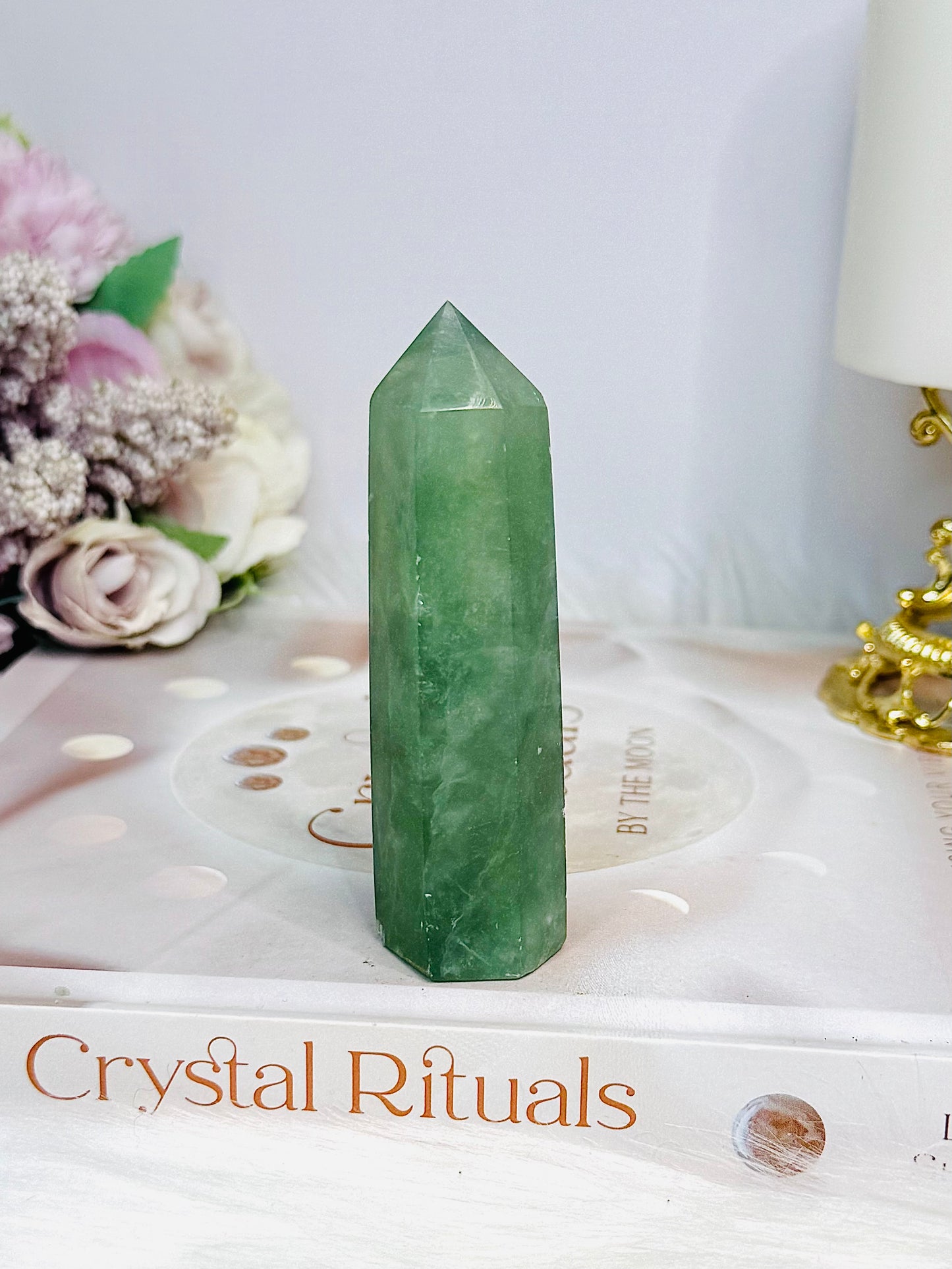 Green Fluorite Tower 9cm
