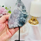 Stunning Tall 17cm Natural Zeolite Sparkling Slab On Stand From Brazil