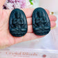 For Protection ~ Stunning Chunky Black Tourmaline Buddha Carvings $35 each