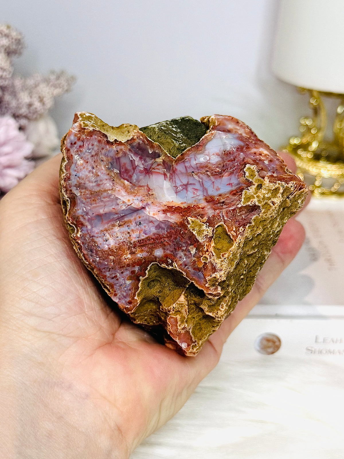 Natural Rough Agate Freeform 499g
