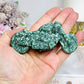 Moss Agate Carved Motorbike 9.5cm