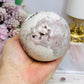 Pink Amethyst Druzy Sphere 562g