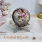 High Grade Pink Tourmaline Sphere On Stand 280g