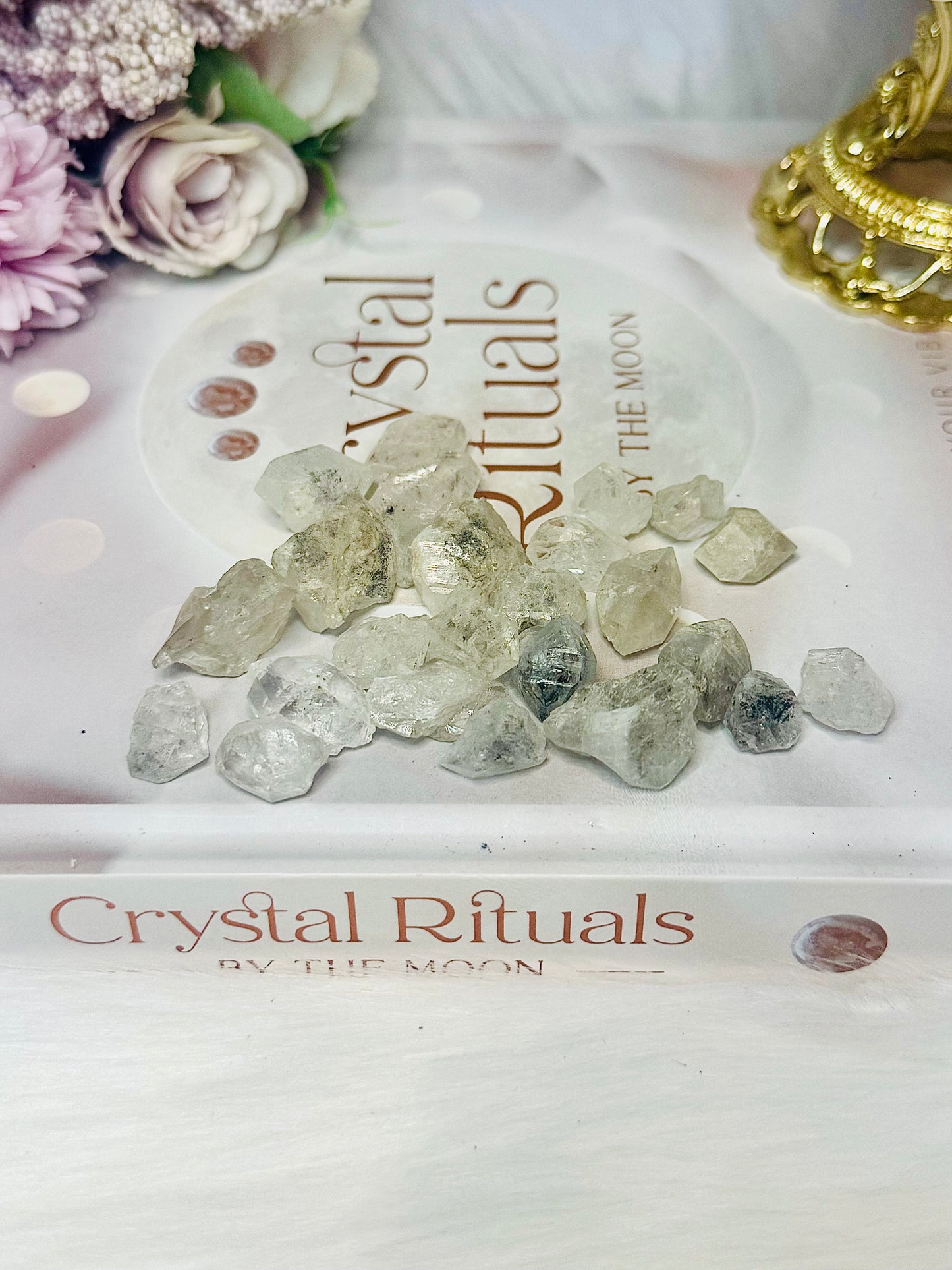 Natural Herkimer Diamonds 50g In Gift Bag