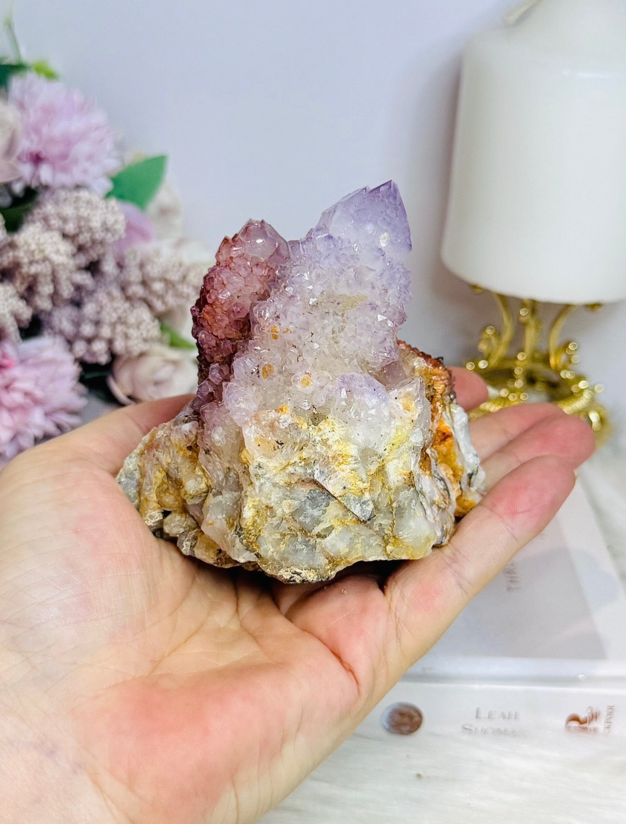 Large Natural Spirit Quartz Specimen 400g