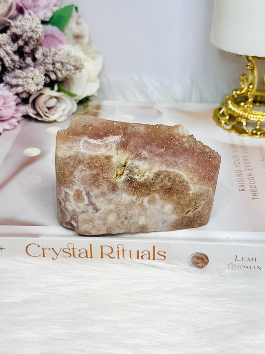 Druzy Pink Amethyst Freeform 313g