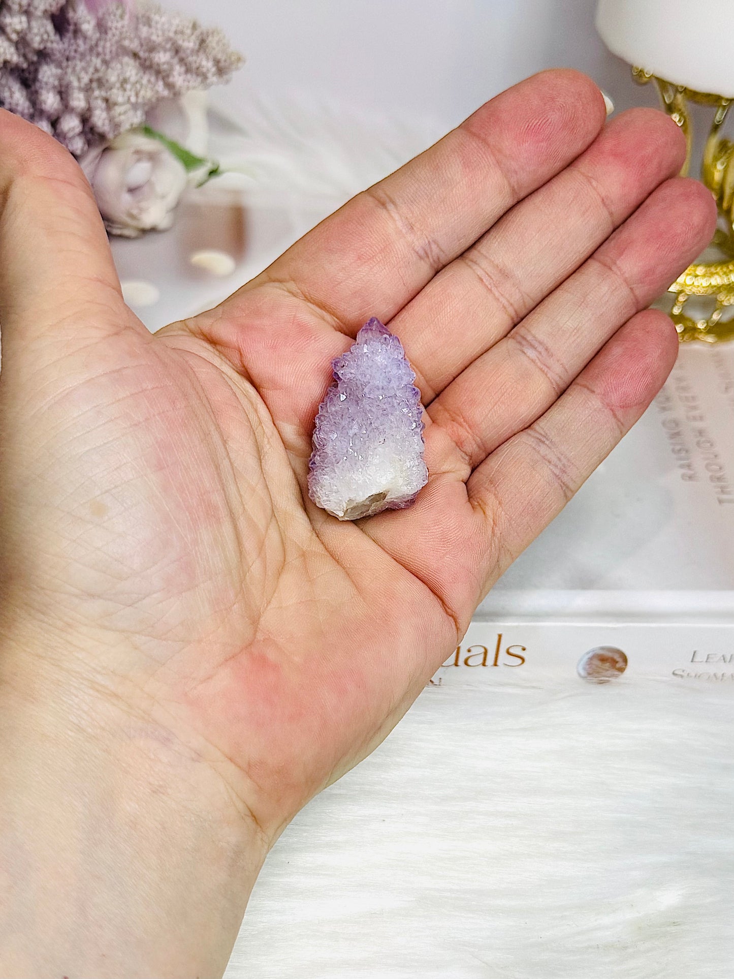 Natural Spirit Quartz Small Cluster