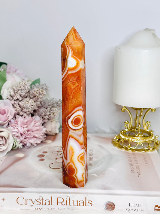 Carnelian Tower 17cm