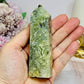 Prehnite Druzy Tower 10cm
