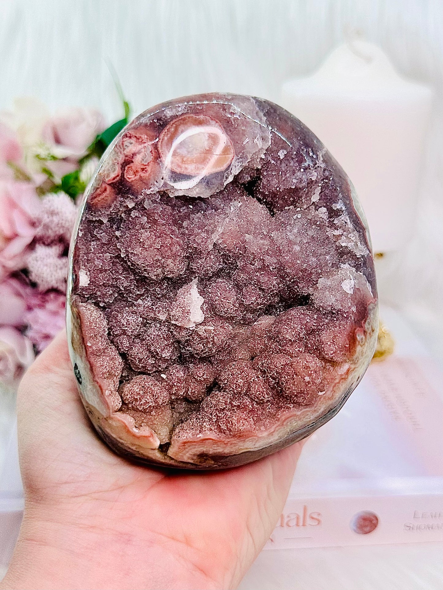 Classy & Absolutely Fabulous Large 895gram Druzy Amethyst Freeform From Uruguay ~ A True Stunner