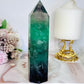 Incredibly Gorgeous Chunky Large Fluorite Tower 16cm