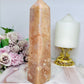 Pink Amethyst Druzy Chunky Large Tower 18.5cm