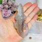 Fluorite Carved Lizard 10cm