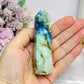 Chrysocolla X Phoenix Stone Tower 9.5cm