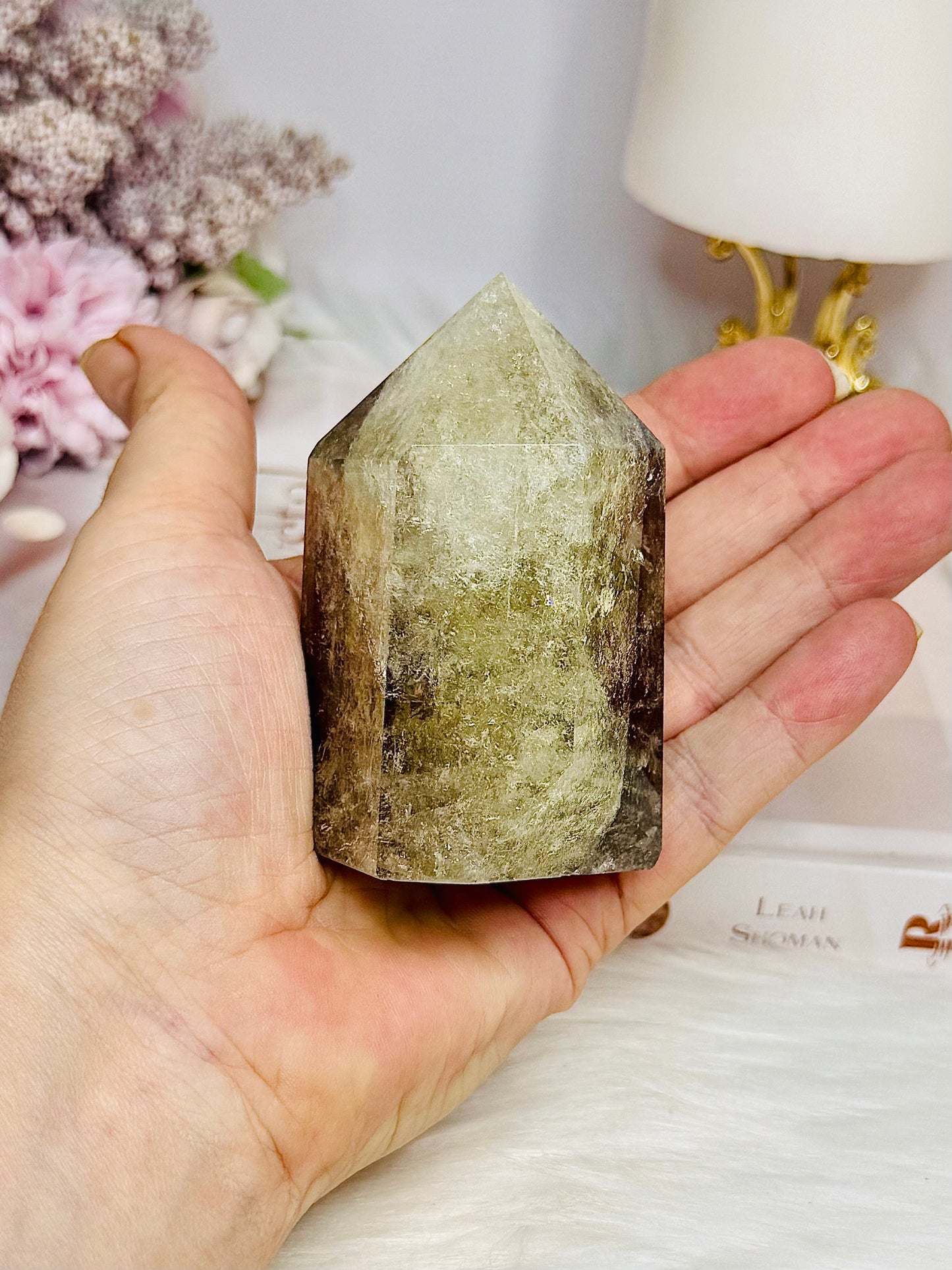 Smokey Citrine Chunky Tower 8cm