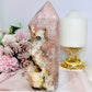 Large Druzy Pink Amethyst Tower 17.5cm