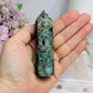 Moss Agate Tower 9.5cm
