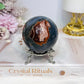 Volcano | Football Agate Sphere On Stand 338g
