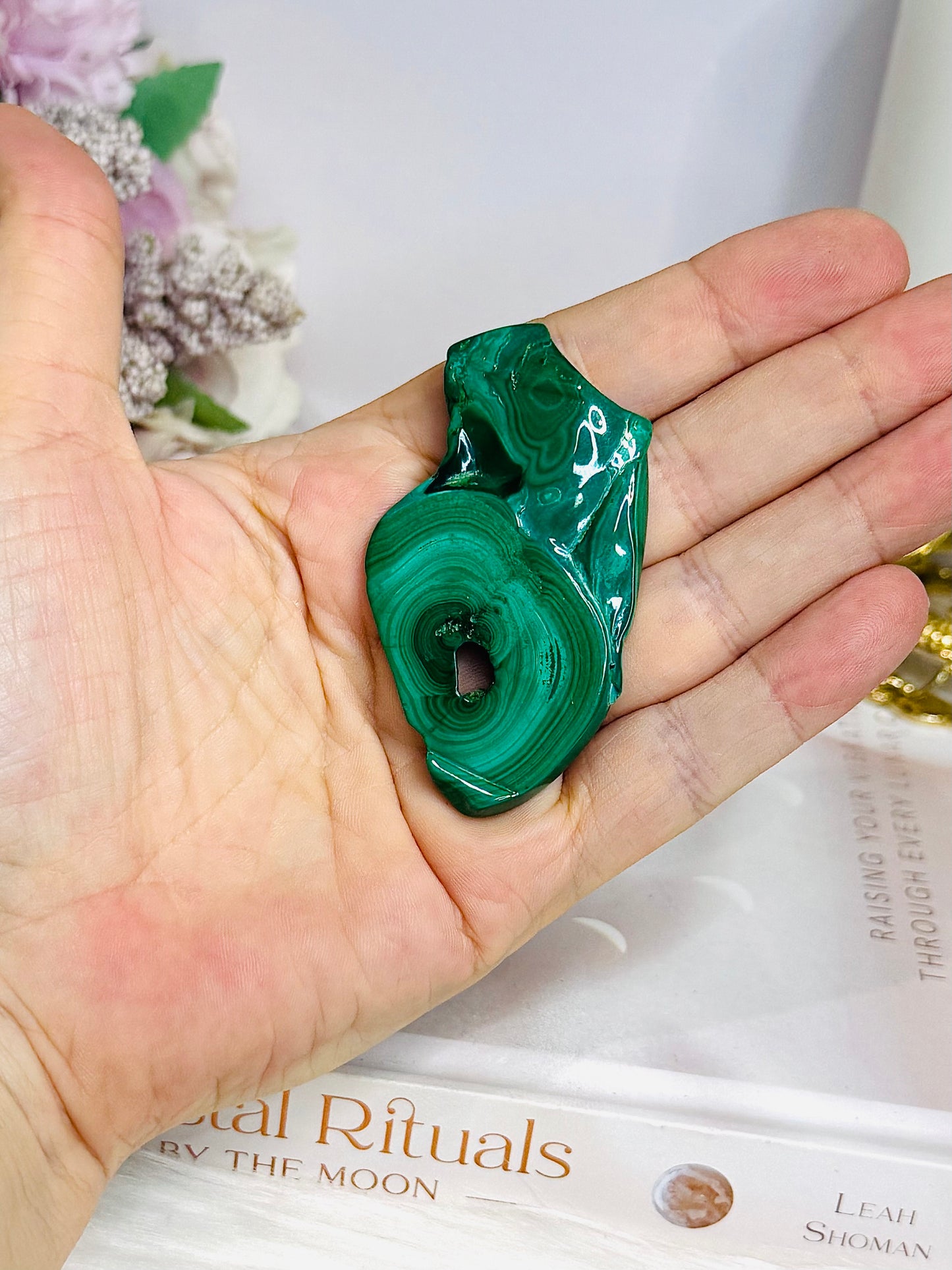 Malachite Slab 6.5cm