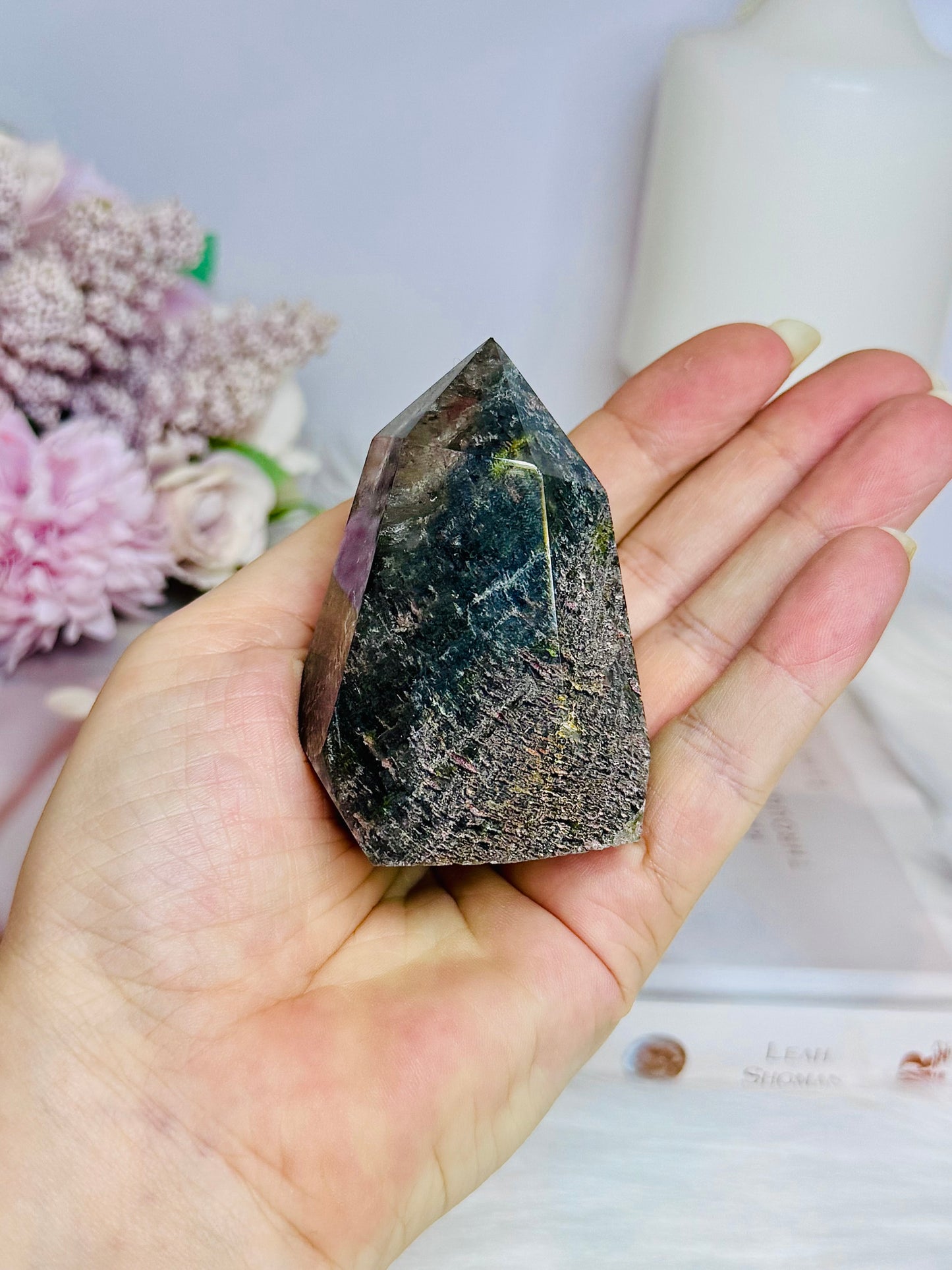 Chunky Lodolite | Garden Quartz Tower 7cm
