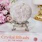 Graceful & Elegant ~ Spectacular 372Gram Druzy Pink Amethyst Sphere on Silver Stand From Brazil