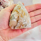 Beautiful 9cm Flower Agate Flame | Freeform