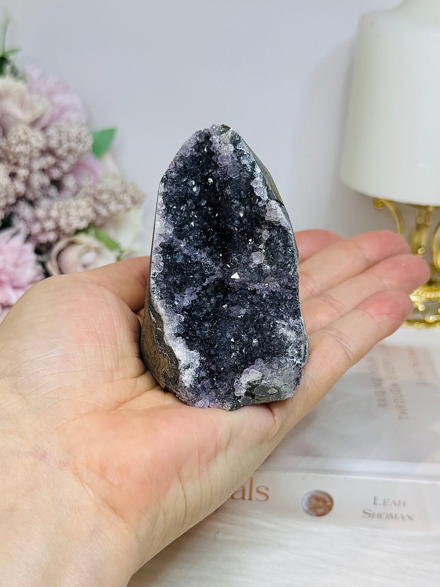 Base Cut Amethyst freeform 7cm