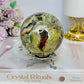 Large Money Agate Sphere on Stand 510g