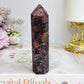 Rhodonite Tower 9.5cm