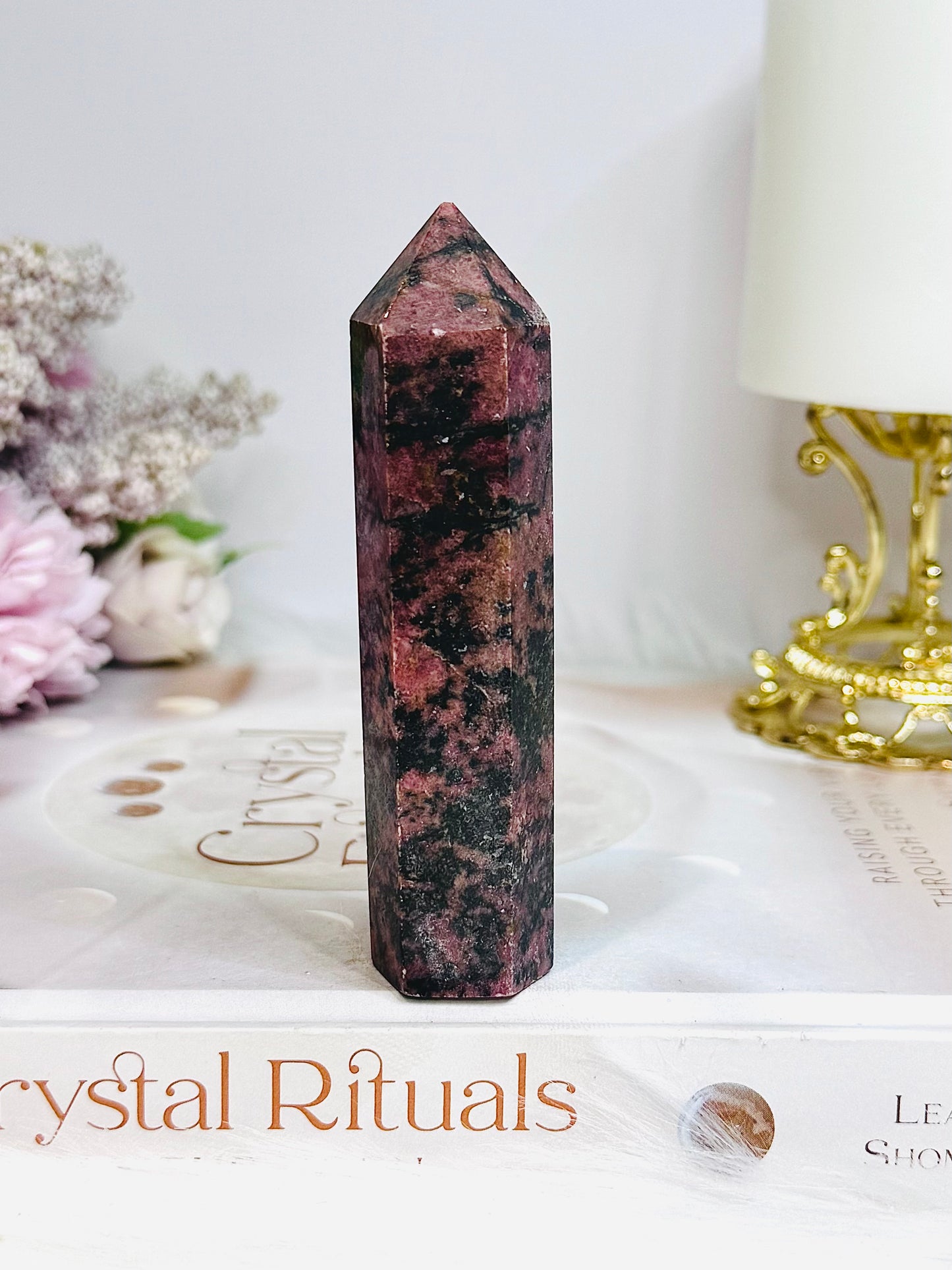 Rhodonite Tower 9.5cm