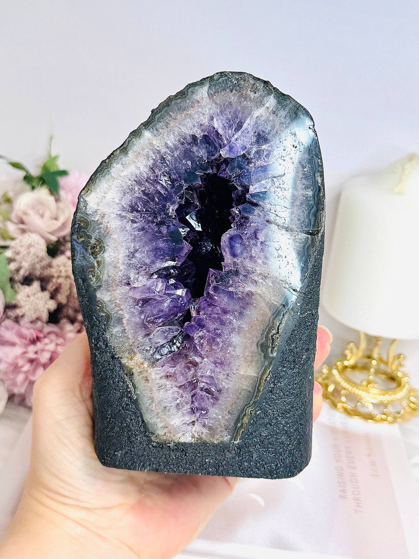 Large Amethyst Cathedral 16cm 1.25KG