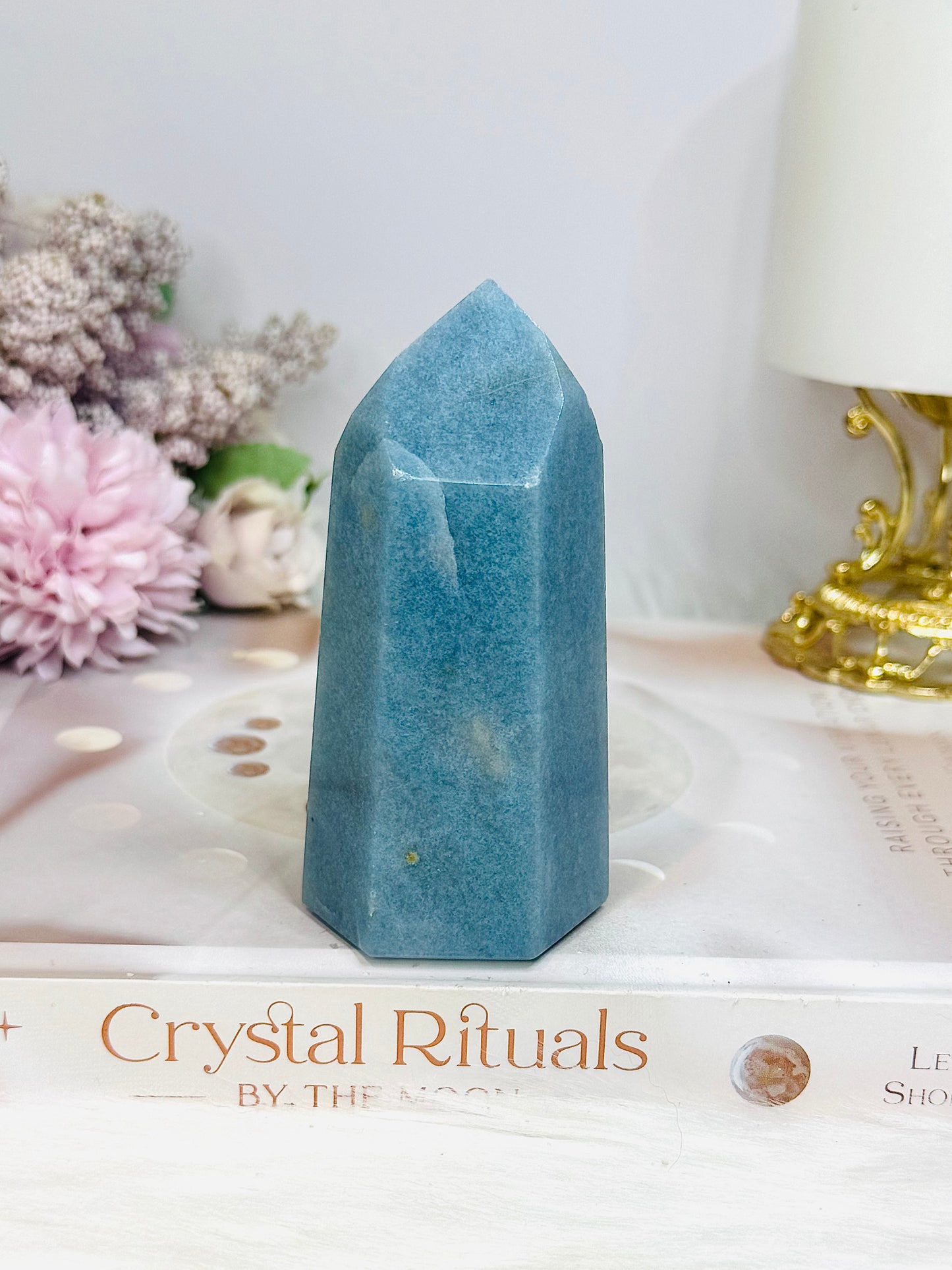 Chunky Blue Trolleite High Grade Tower 243g 9.5cm