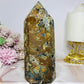Large Chunky Azurite Tower 15.5cm 688g