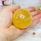 Golden Healer Quartz Sphere on Stand 248g