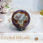 Crazy Lace Amethyst Sphere On Stand 210g