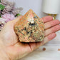 Unakite Top Polished Point 244g
