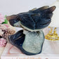 MASTERPIECE ~ Huge Agate Carved Druzy Wolf 16cm 1.3KG