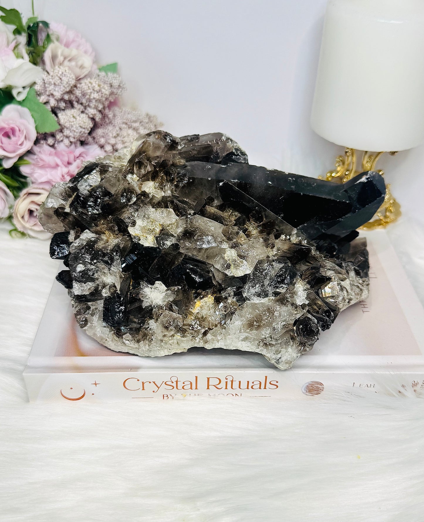 Large Smokey Quartz Specimen 1.7KG 18.5cm