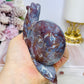 Large Ocean Jasper Carved Snail 13cm 403g