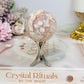 Pink Amethyst Druzy Sphere On Stand 161g