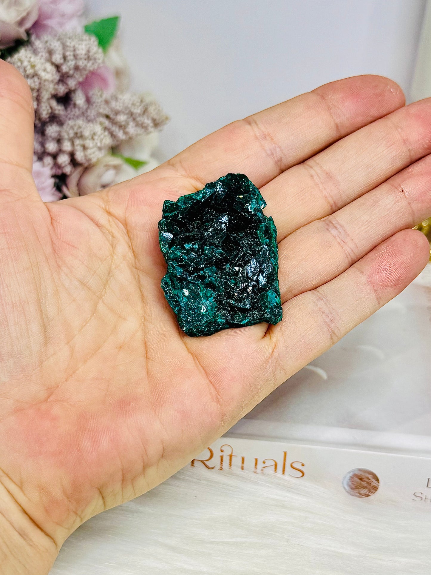 Rare Green Dioptase Specimen 4.5cm